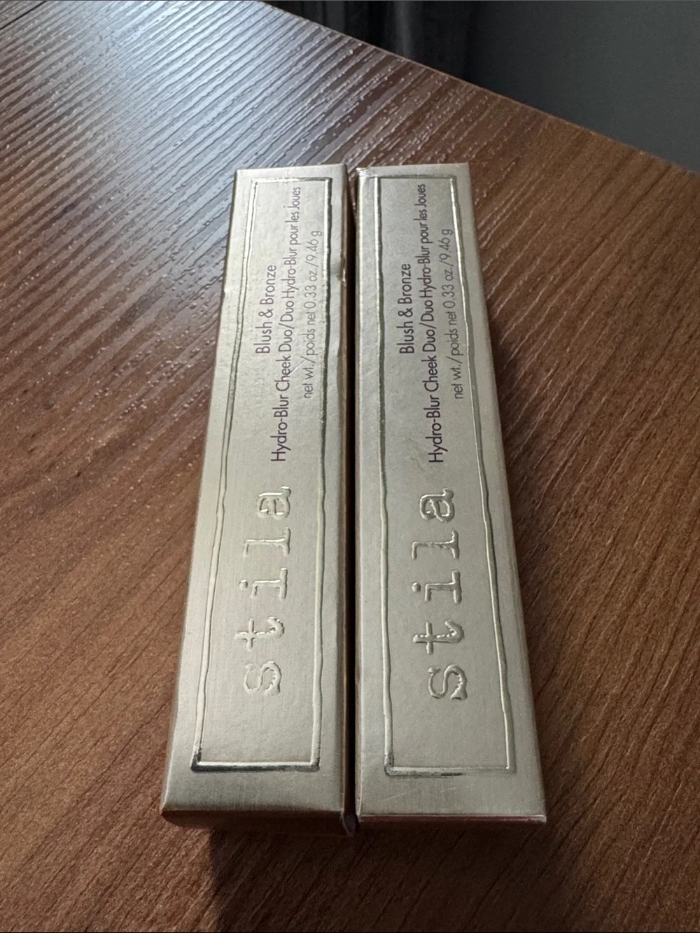 Stila Dual-Ended Cheek Blush Duo Stick — Papaya/Tan BNIB!